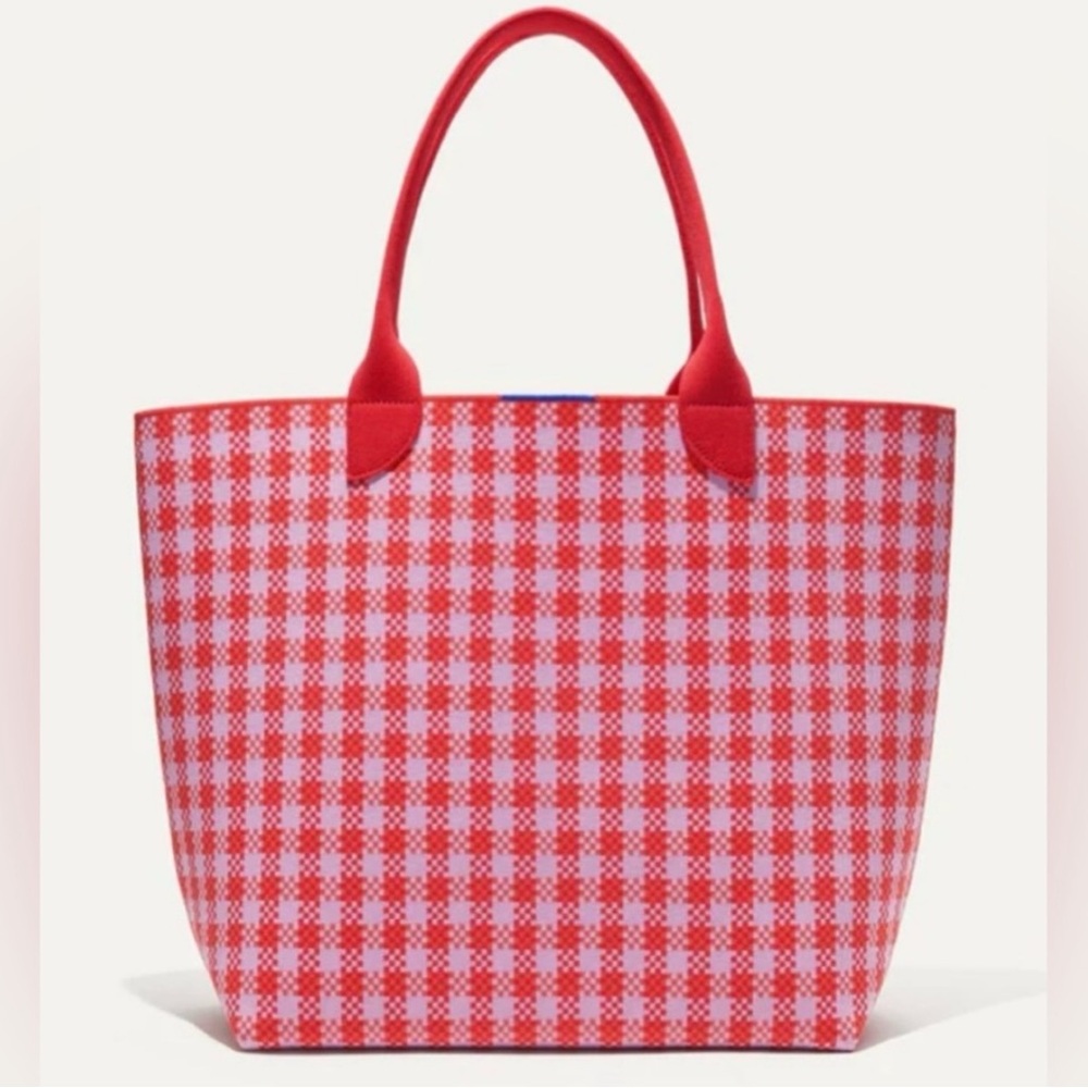 NWT Rothy’s Lightweight Tote Poppy Gingham